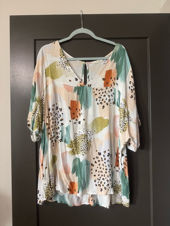 Cotton Bleu Tops - Women’s Plus Size Top